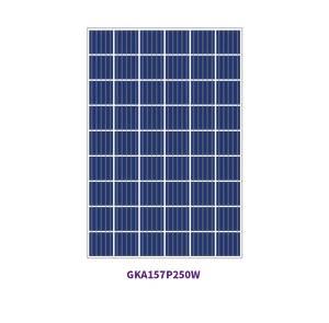 CE TUV 인증을 받은 250W 태양광 패널 폴리 태양광 모듈 275W 300W