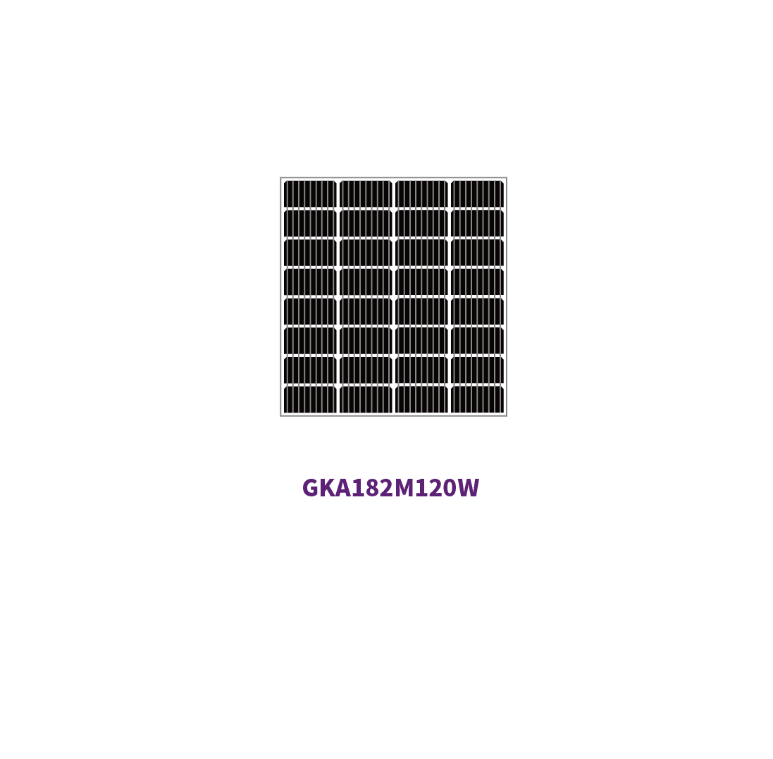 182mm 모노 36셀 280W 태양광 패널