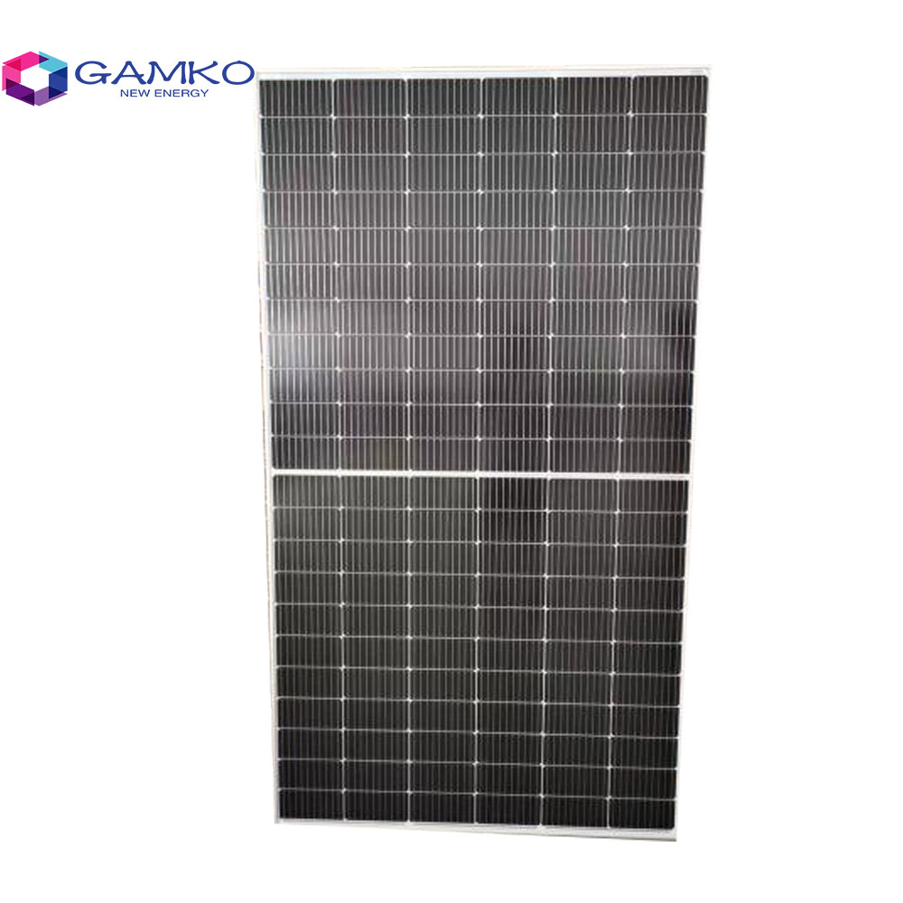 우수한 가격 Bifacial 530w 182mm 132pcs 반 셀 태양 전지 패널 태양 전지 패널 가정용 태양 전지 패널 510w 520w