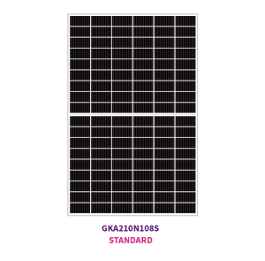 210mm N-TYPE 모노 108 태양광 하프셀 580W