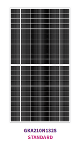 한계 지붕 700W 720W를 위한 고성능 750W 태양 전지판 양면 이중 유리 패널 태양열 