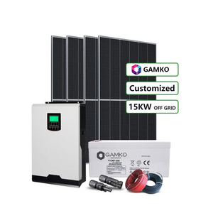 3KW 오프 그리드 태양광 저장 시스템 PV 모듈 태양광 시스템 키트 가정용 2KW 5KW 8KW